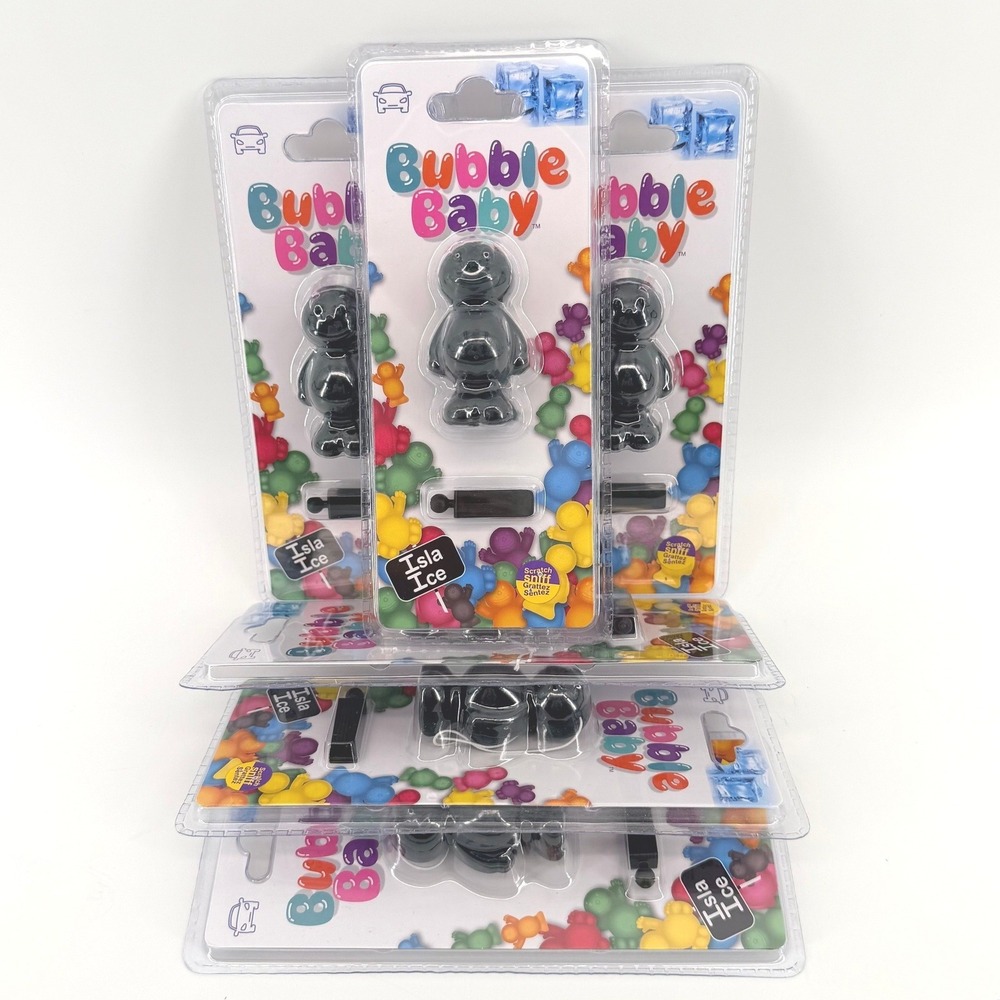 6 Bubble‎ Baby Isla Ice Car Air Fresheners Simone Schofield Artist Design NEW